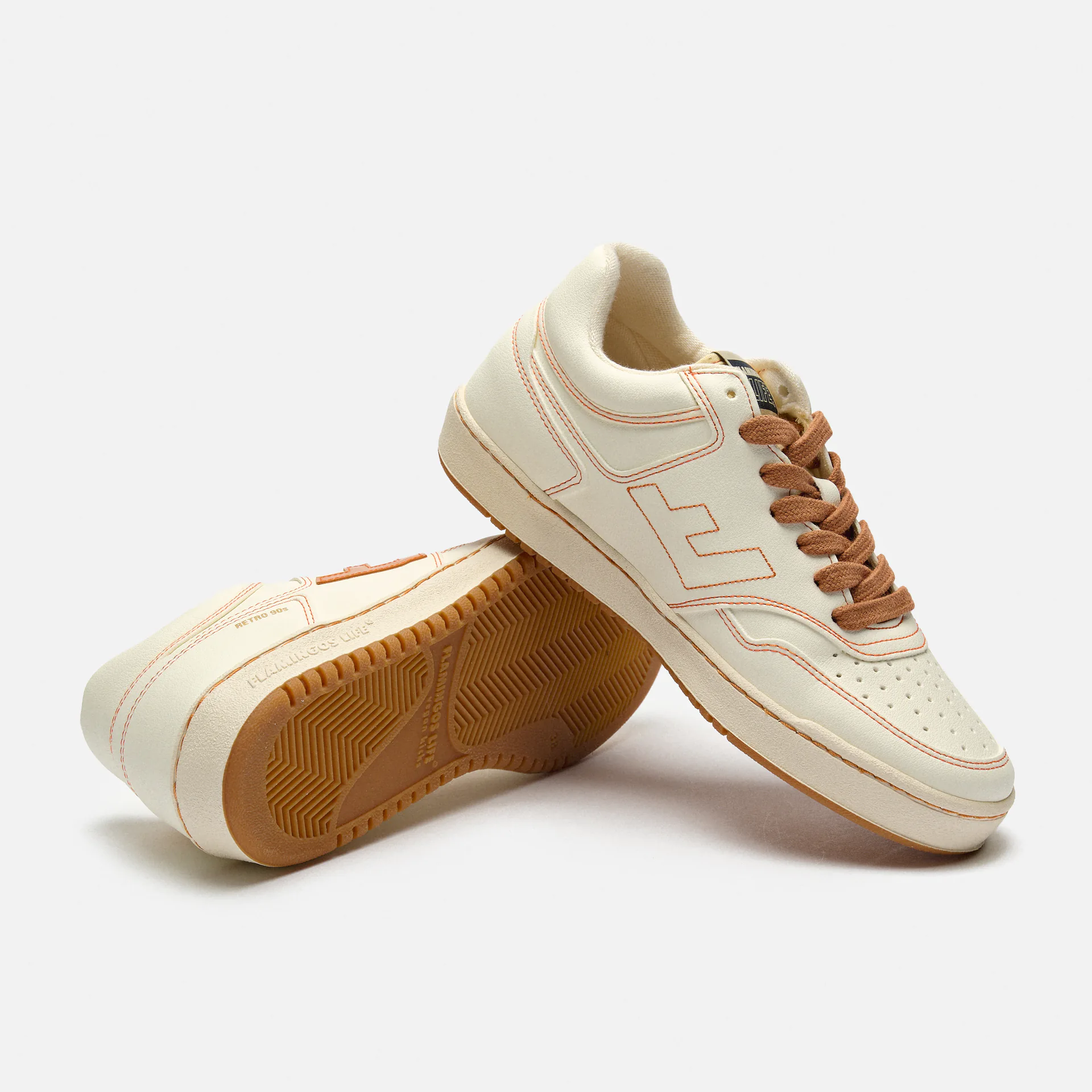 Flamingos Life Retro 90s Sneaker Pearl Toffee