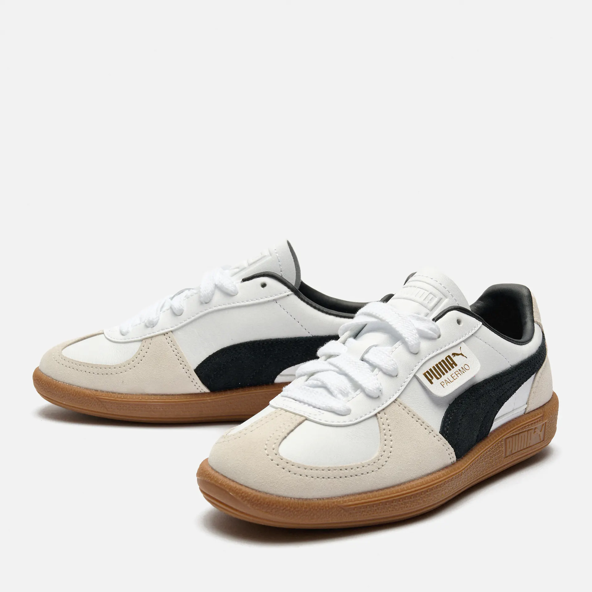 PUMA Palermo LTH Sneaker Puma White/Vapor Gray/Gum