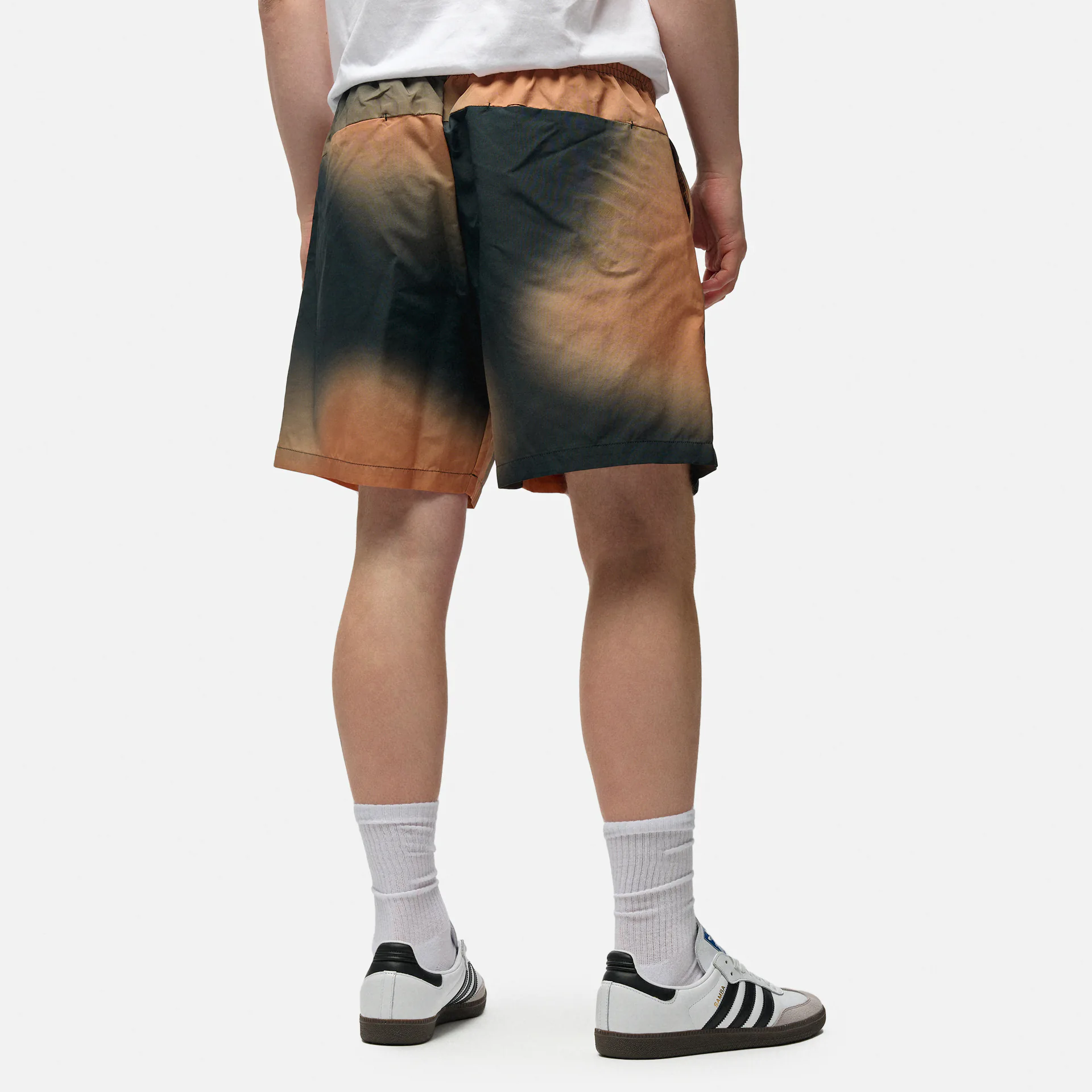 Fred Perry Printed Short Night Green