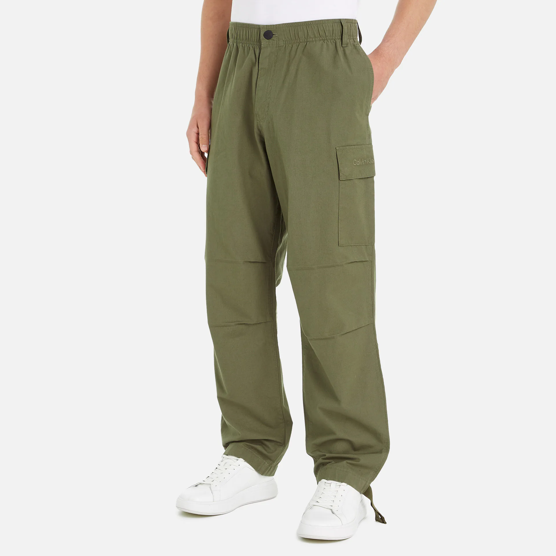 Calvin Klein Jeans Essential Regular Cargo Dusty Olive