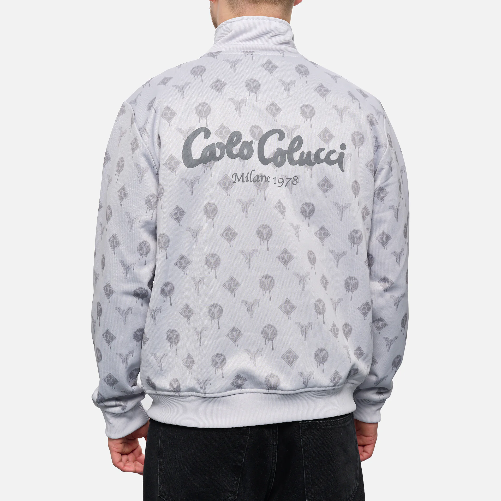 Carlo Colucci Track Jacket Light Grey