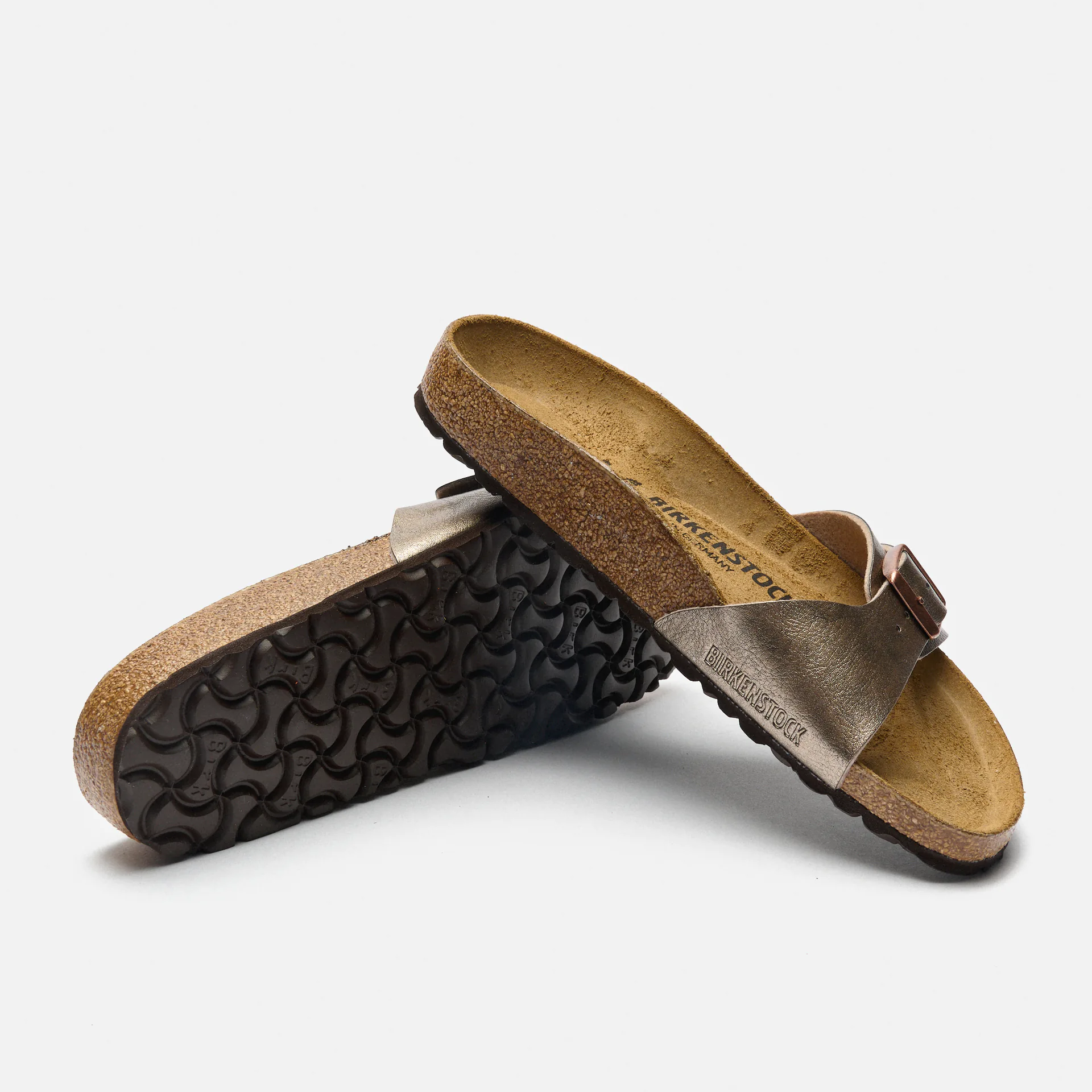 Birkenstock Madrid BF Sandals Narrow Graceful Taupe
