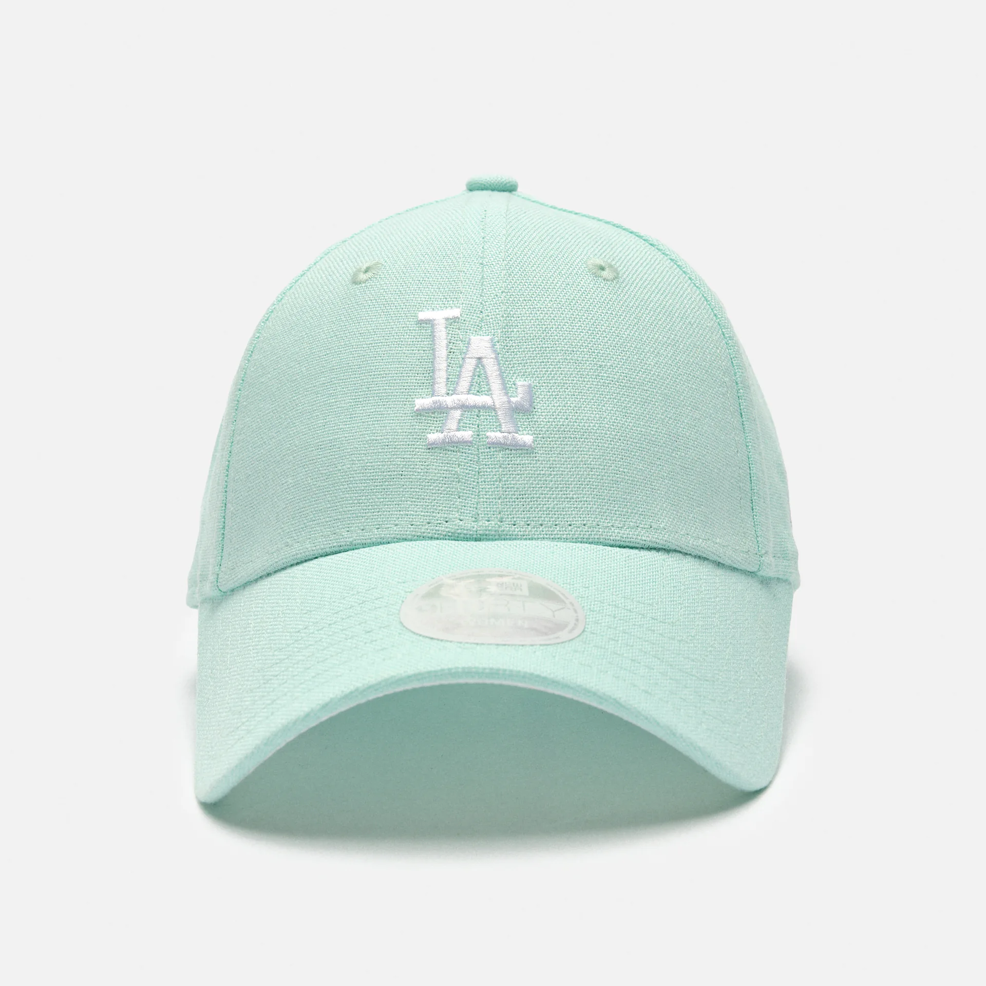 New Era LA Dodgers Women Linen 9Forty Strapback Cap Mint