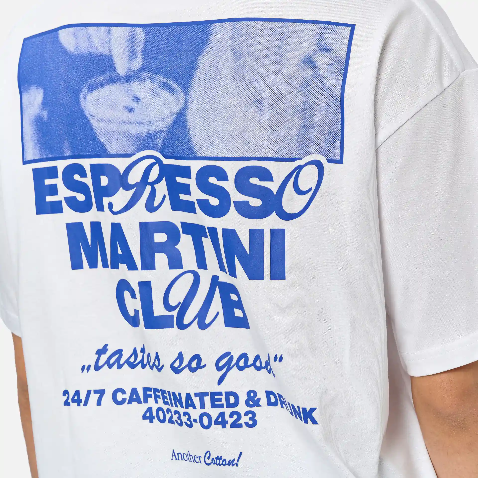 Another Cotton Espresso Martini Oversized T-Shirt White