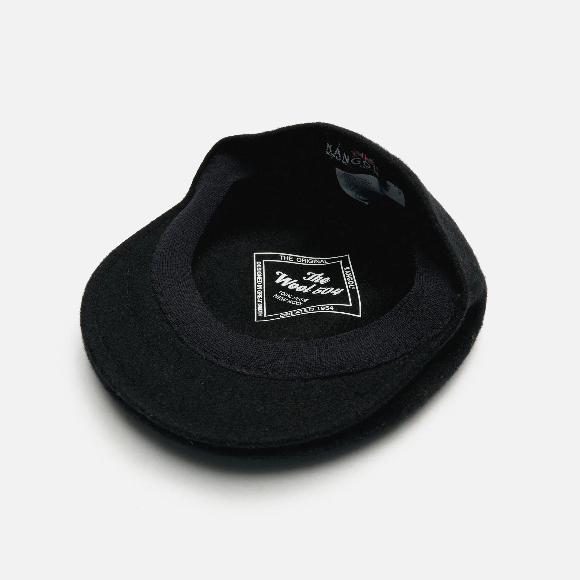 Kangol 504 Cap Black