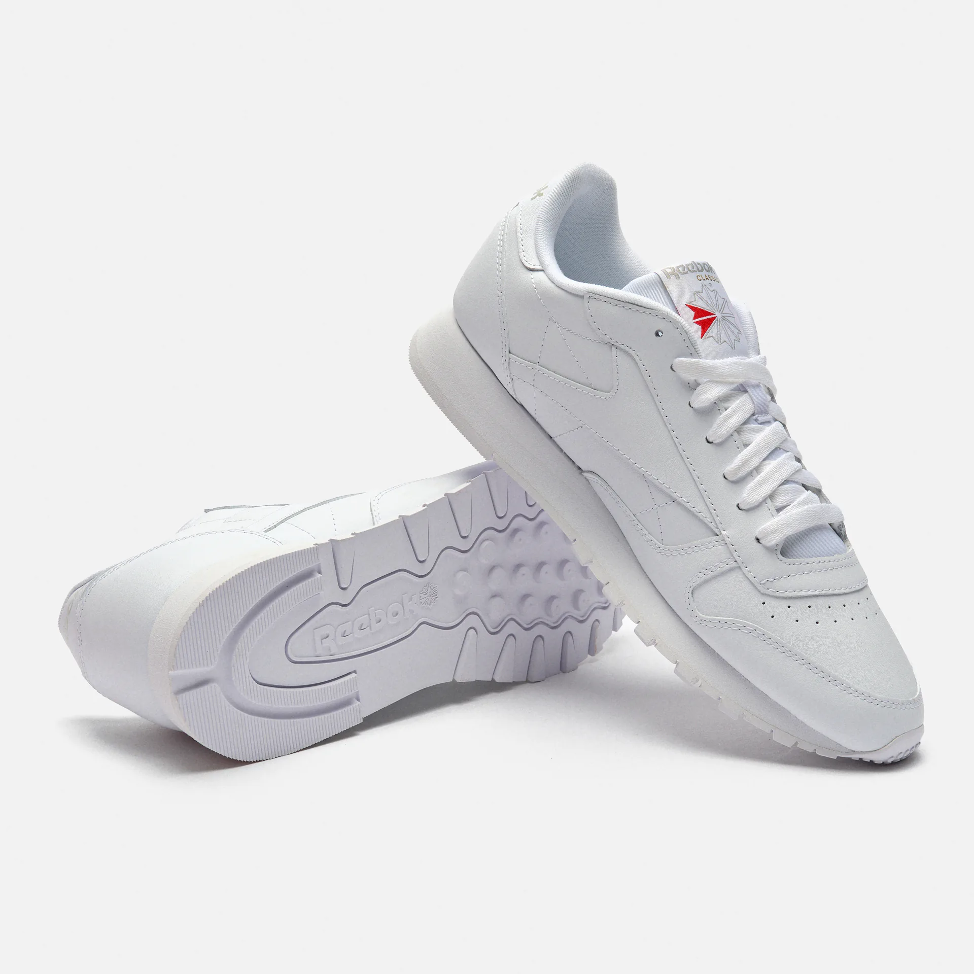 Reebok Classics Leather Sneaker Footwear White/Footwear White/Pure Grey