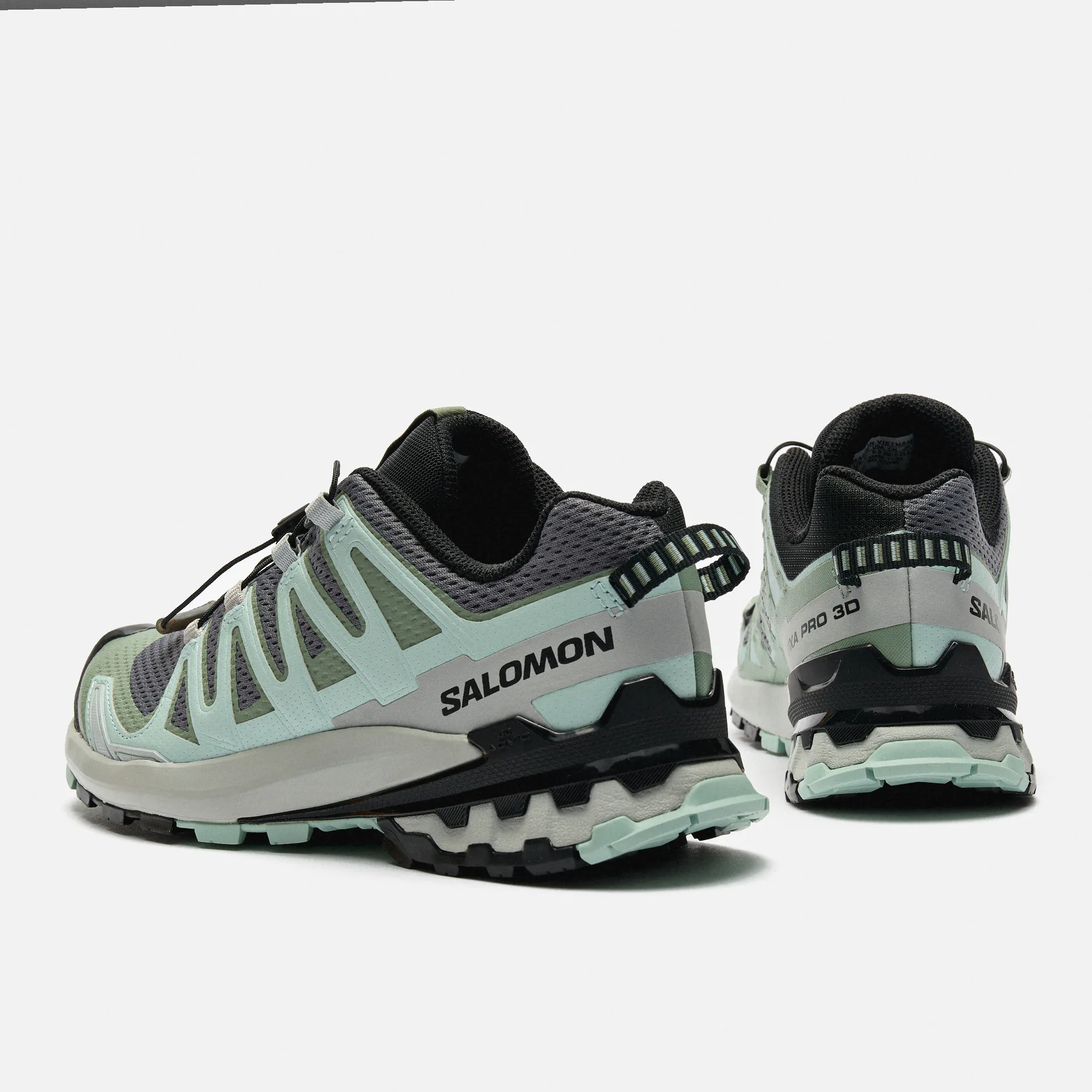 Salomon XA Pro 3D V9 Sneaker Quiet Shade/Lily Pad/Blue Haze