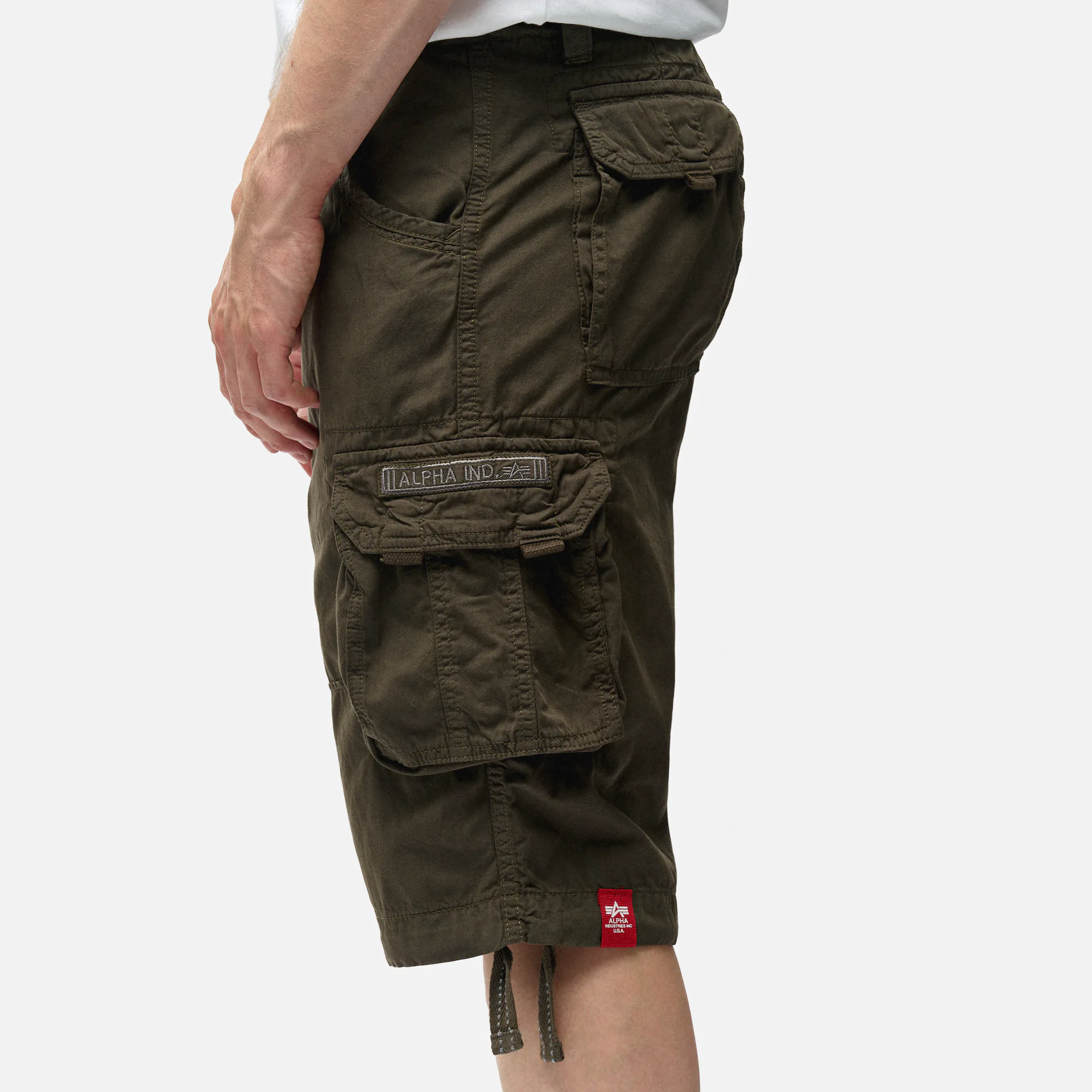 Alpha Industries Jet Cargo Short Grey Black