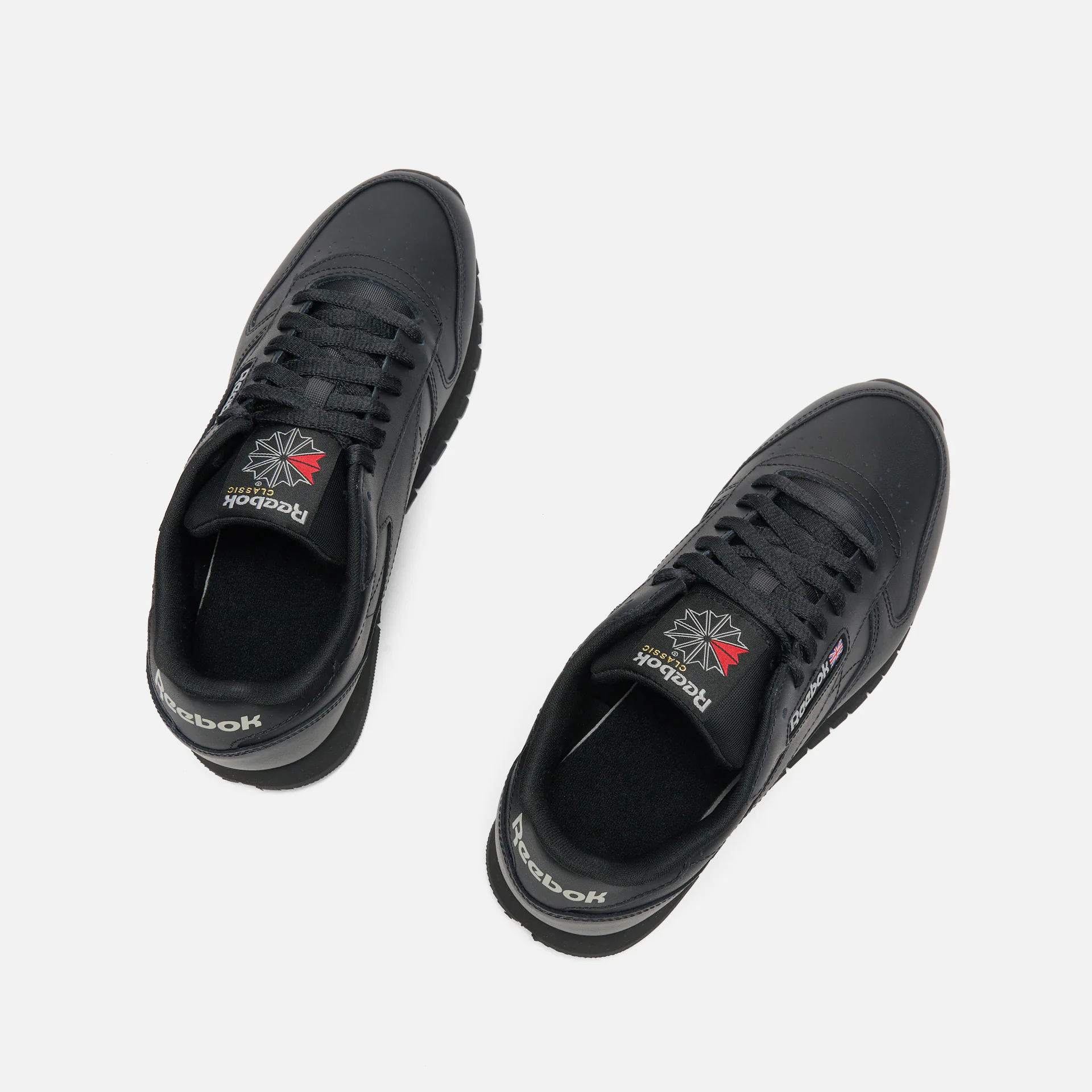 Reebok Classic Leather Sneaker Black/Black/Pure Grey