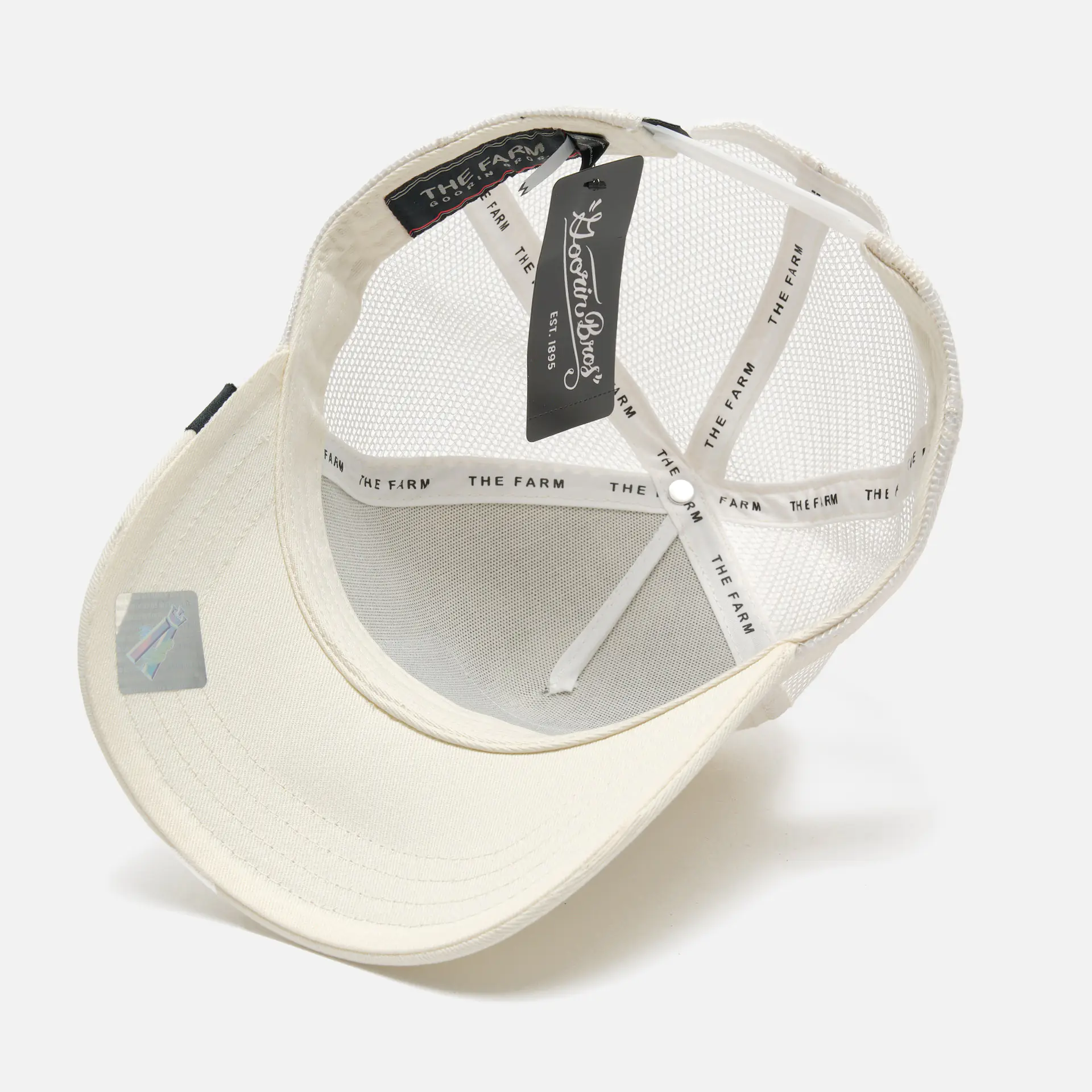 Goorin Bros The Panther Baseball Trucker Cap White