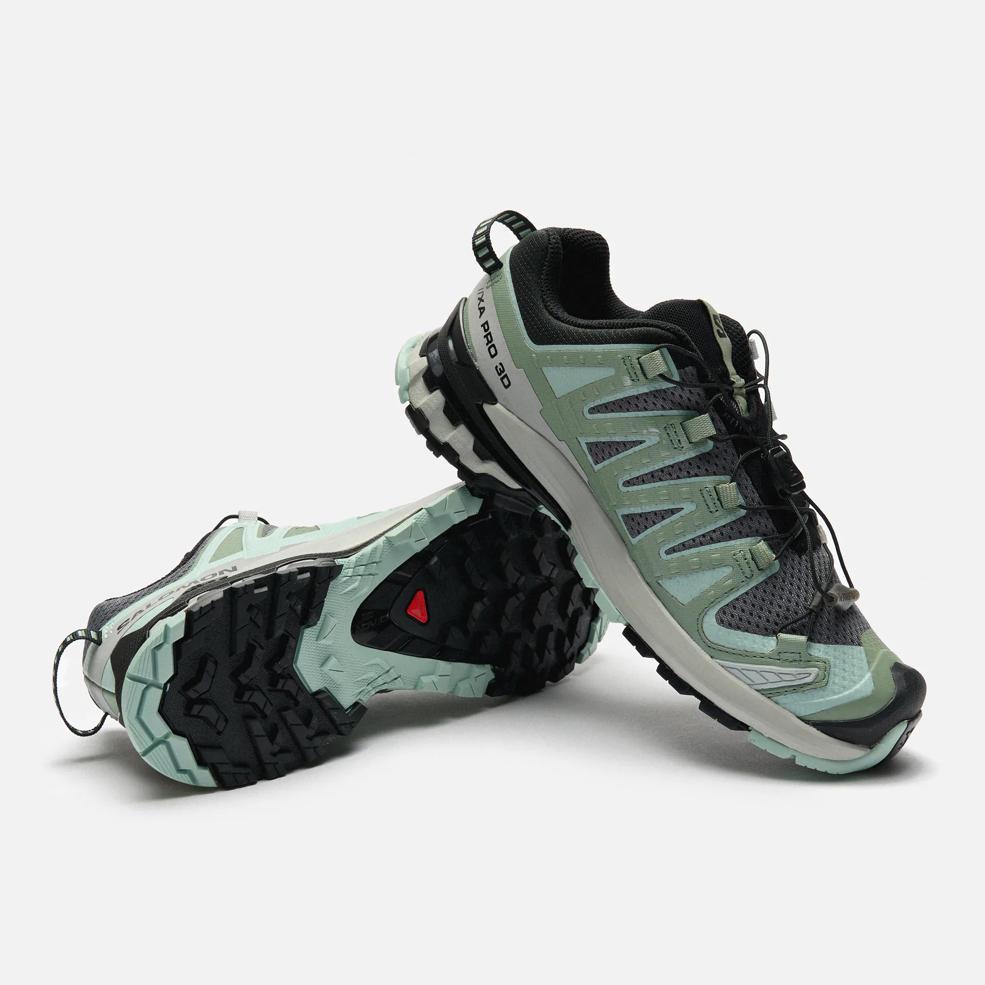 Salomon XA Pro 3D V9 Sneaker Quiet Shade/Lily Pad/Blue Haze
