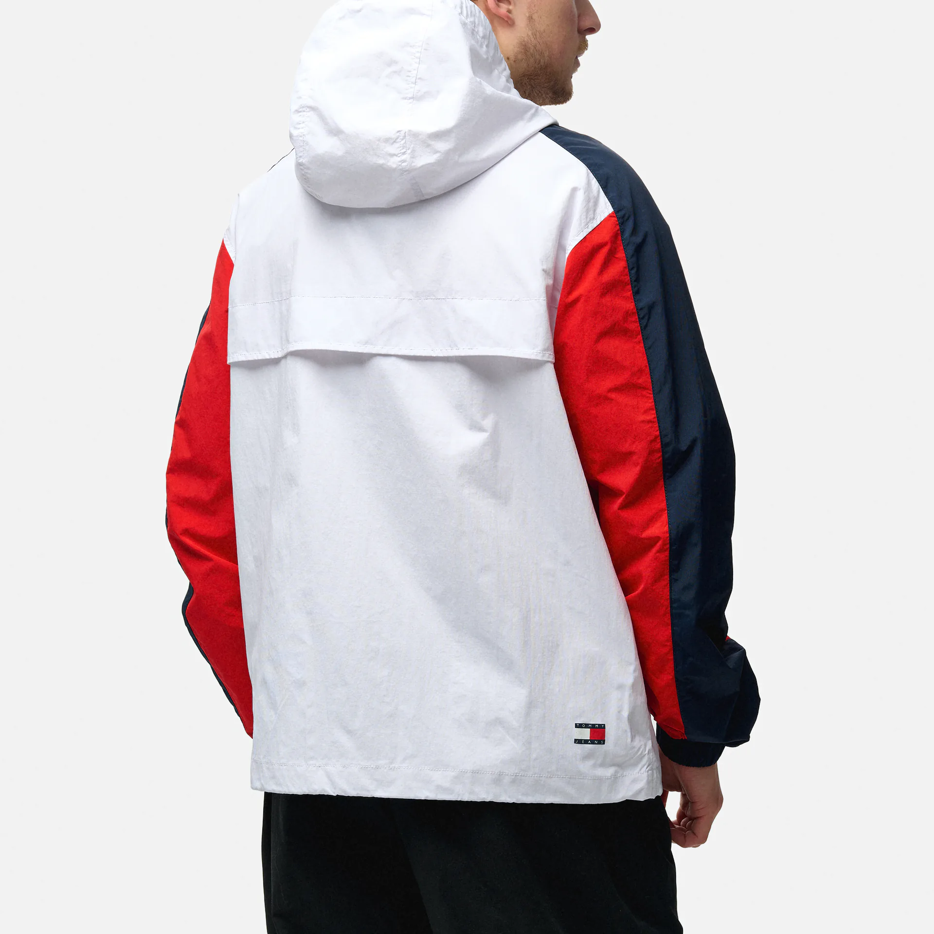 Tommy Jeans Chicago Windbreaker White/Red