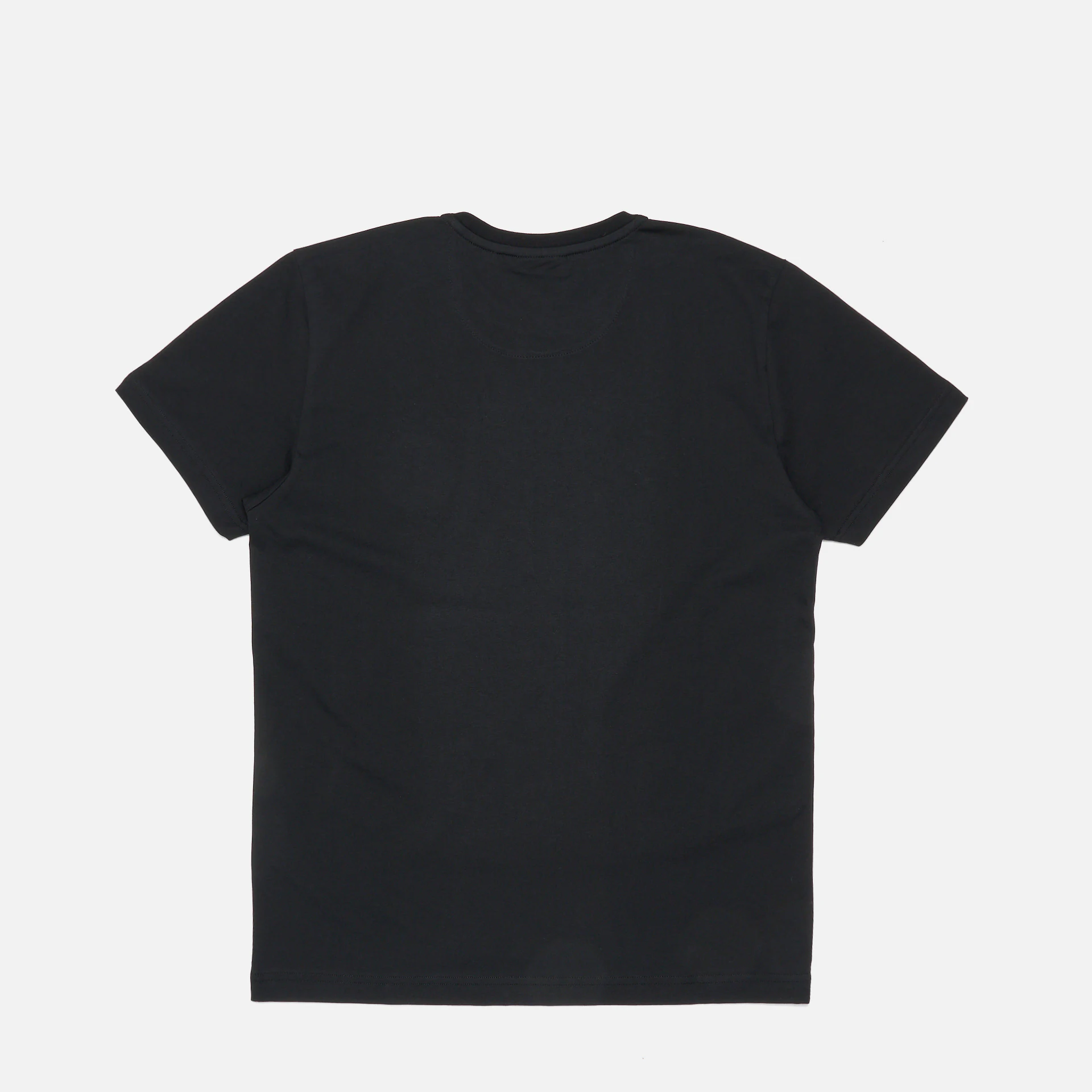 Carlo Colucci Black & White Drop T-Shirt Black