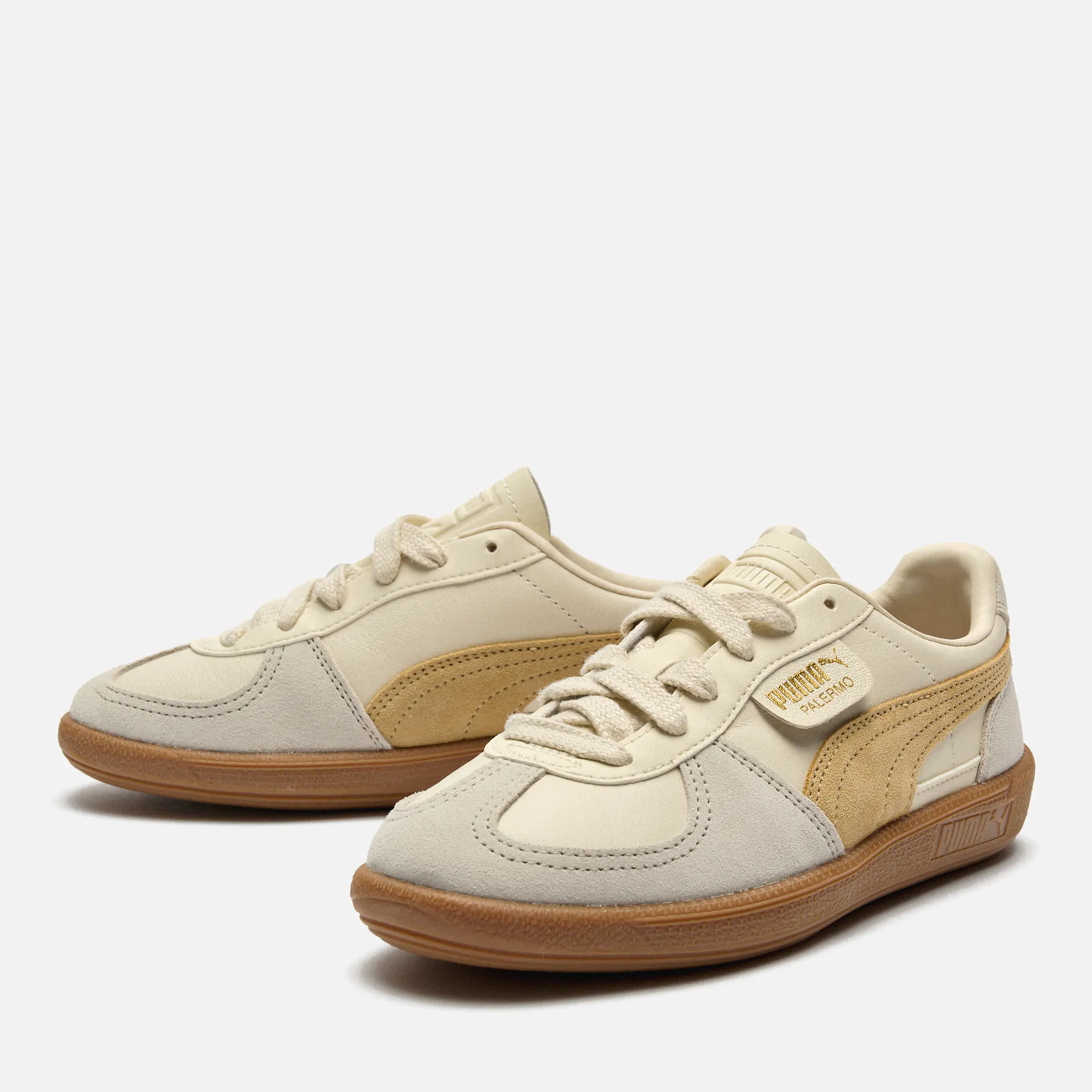 PUMA Palermo LTH Sneaker Alpine Snow/Desert Dust/Gum