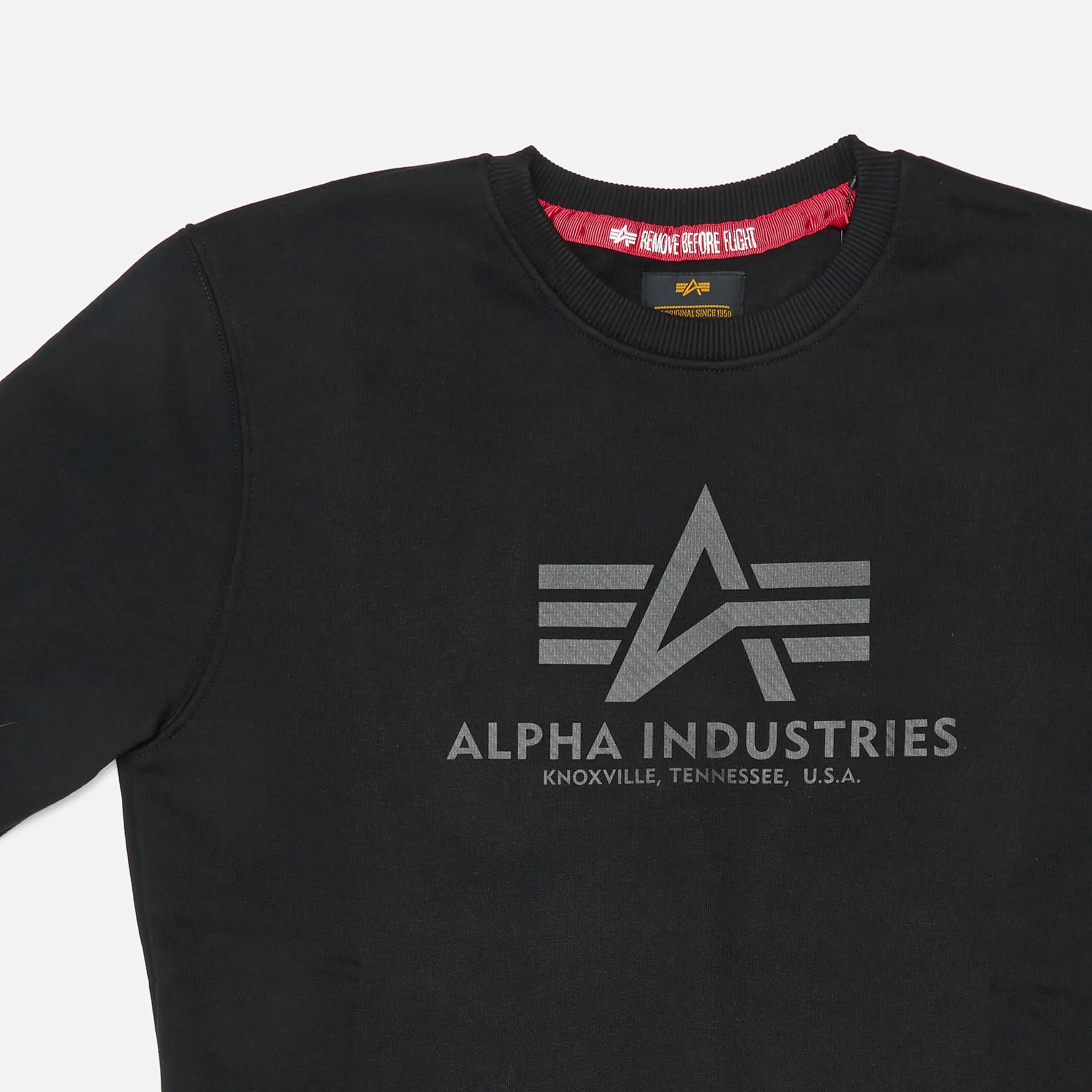 Alpha Industries Basic Sweater Carbon Black
