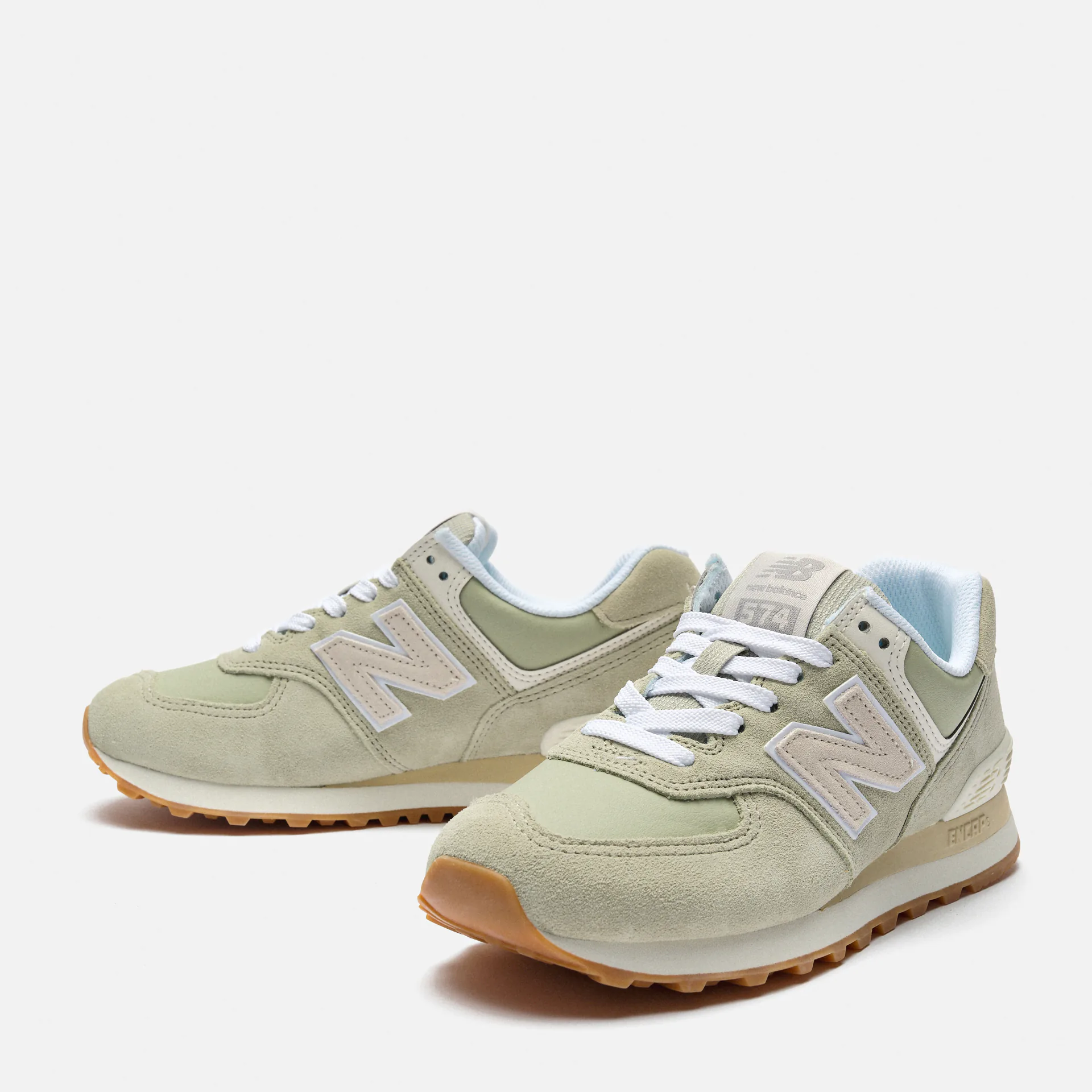 New Balance WL574 Classics Sneaker Olivine