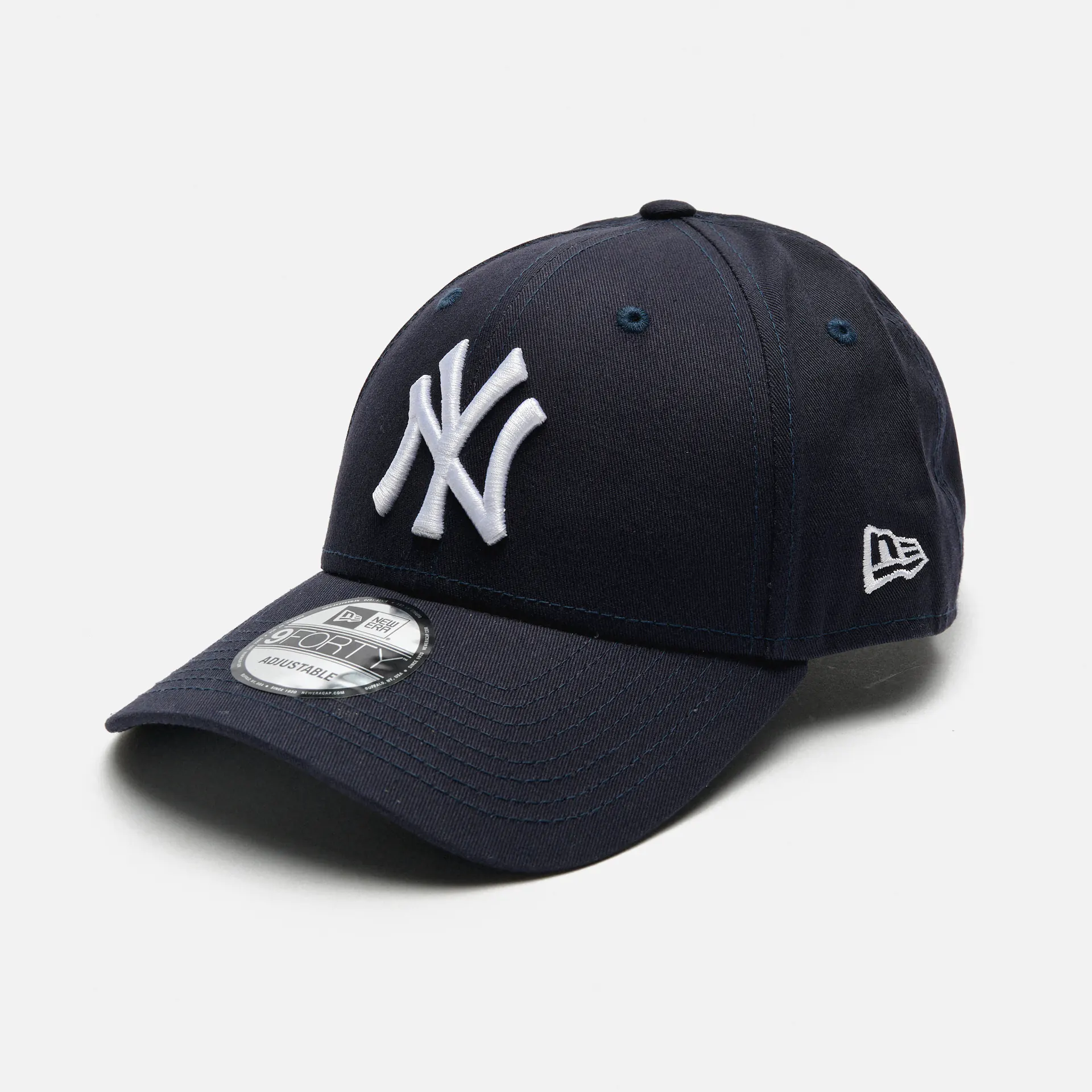 New Era 9Forty Leag Basic NY Yankees Strapback Cap Navy/White