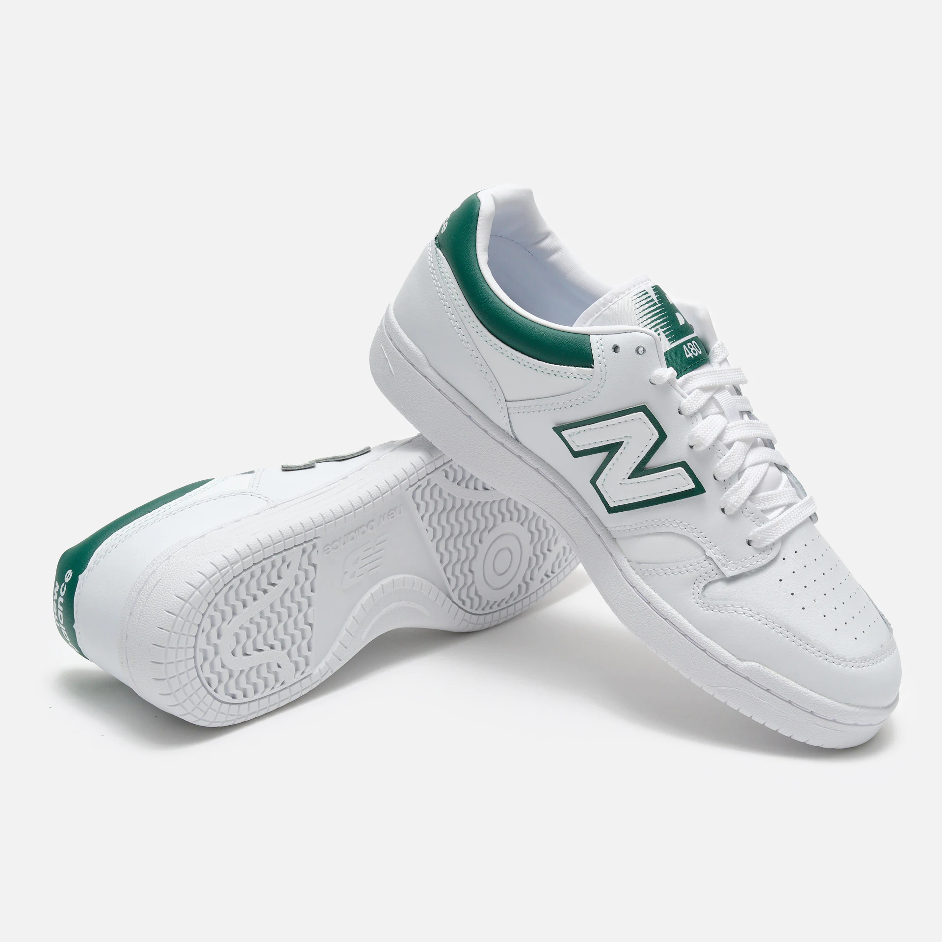 New Balance BB480LV1 Sneaker White/Timberwolf