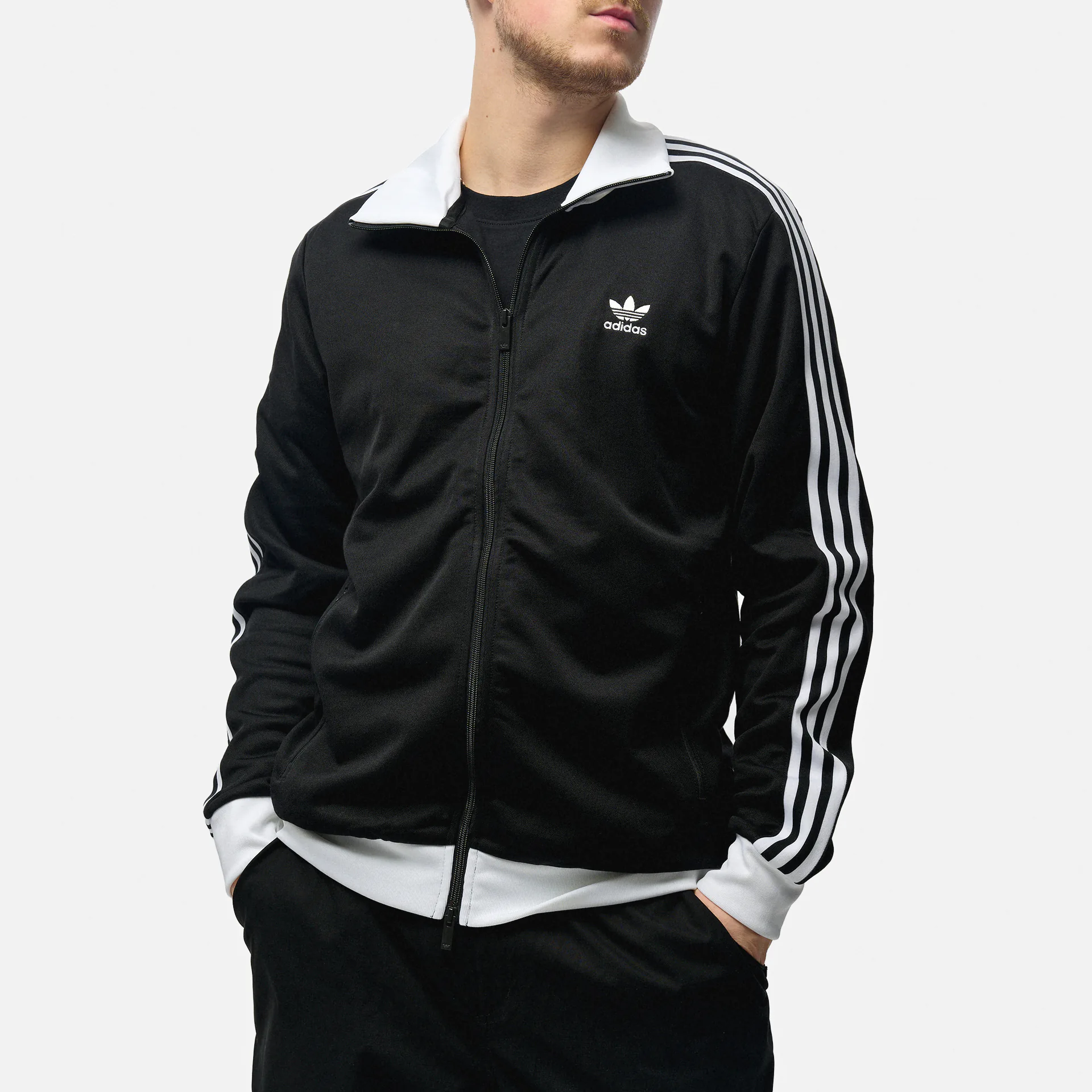 adidas Originals Beckenbauer Track Jacket Black/White