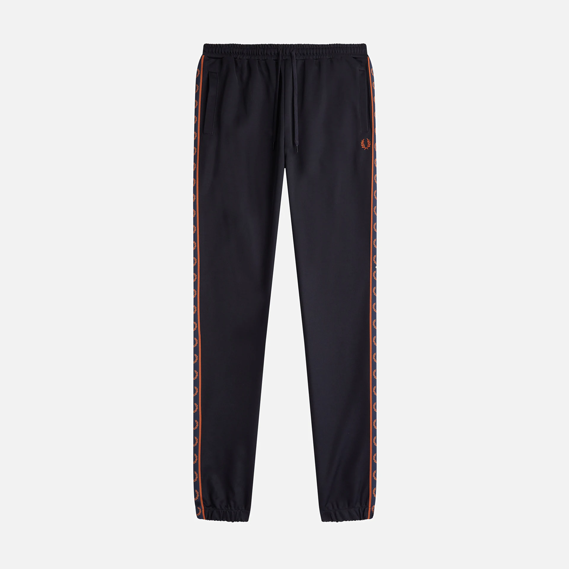 Fred Perry Seasonal Taped Track Pant Navy/Nut Flake