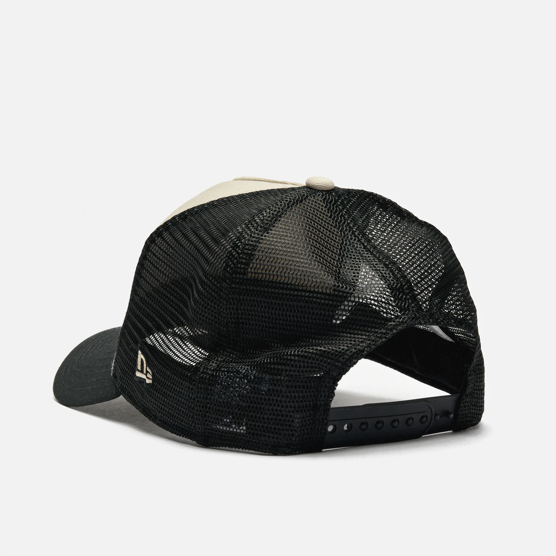 New Era Female Rhinestone Trucker Snapback Cap Stone