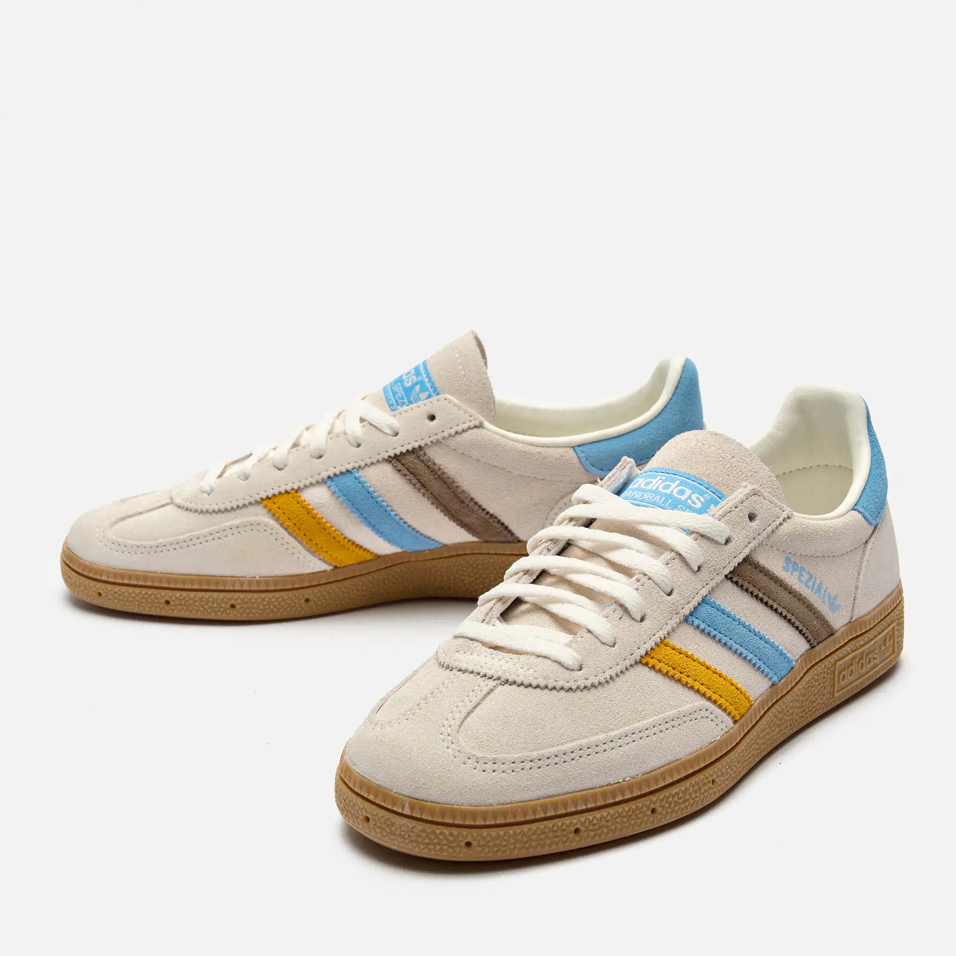adidas Originals Handball Spezial Sneaker Cloud White/Light Blue/Earth Strata