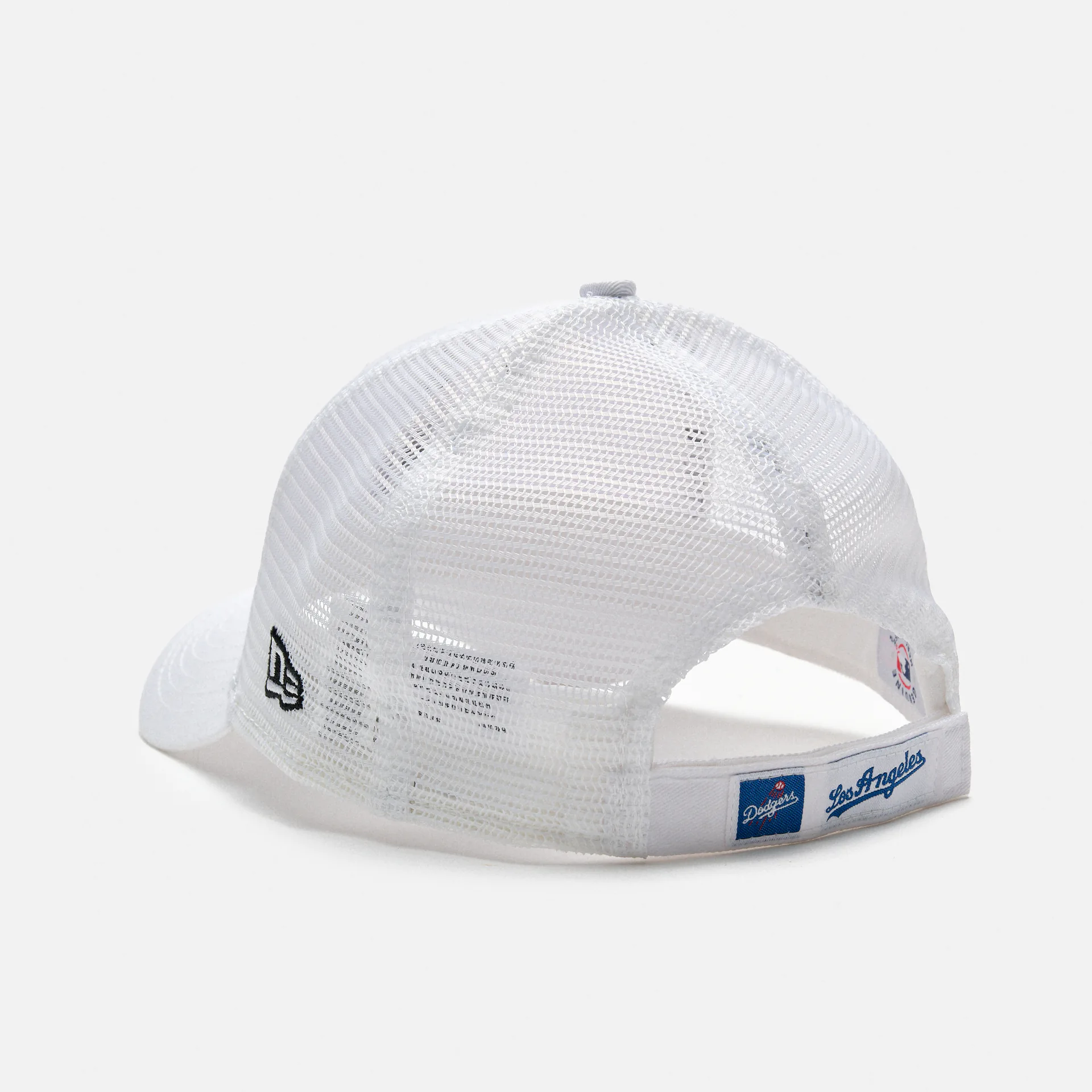 New Era MLB LA Dodgers 9Forty Trucker Strapback Cap White/Black