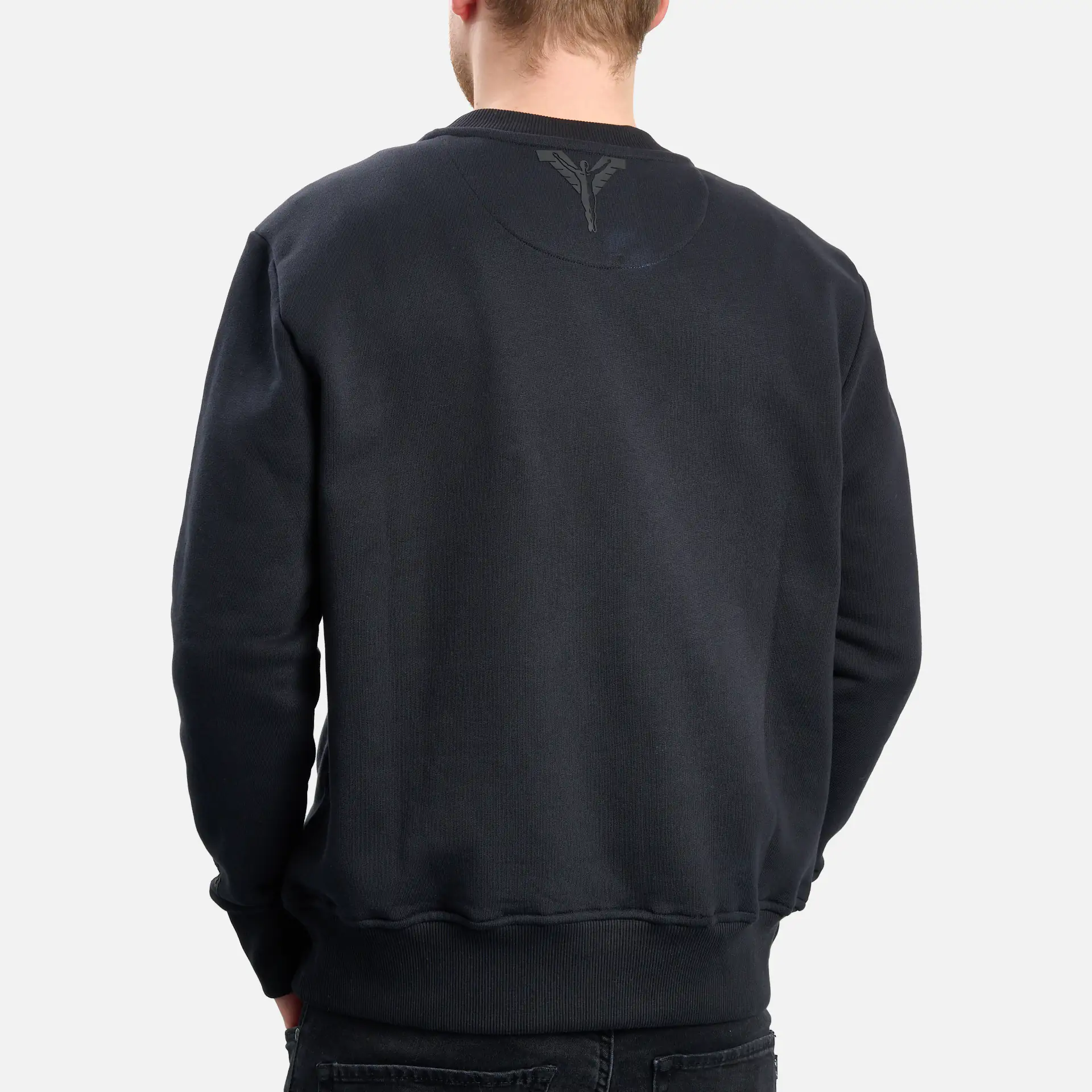 Carlo Colucci Legacy of Icarus Story Sweatshirt Black