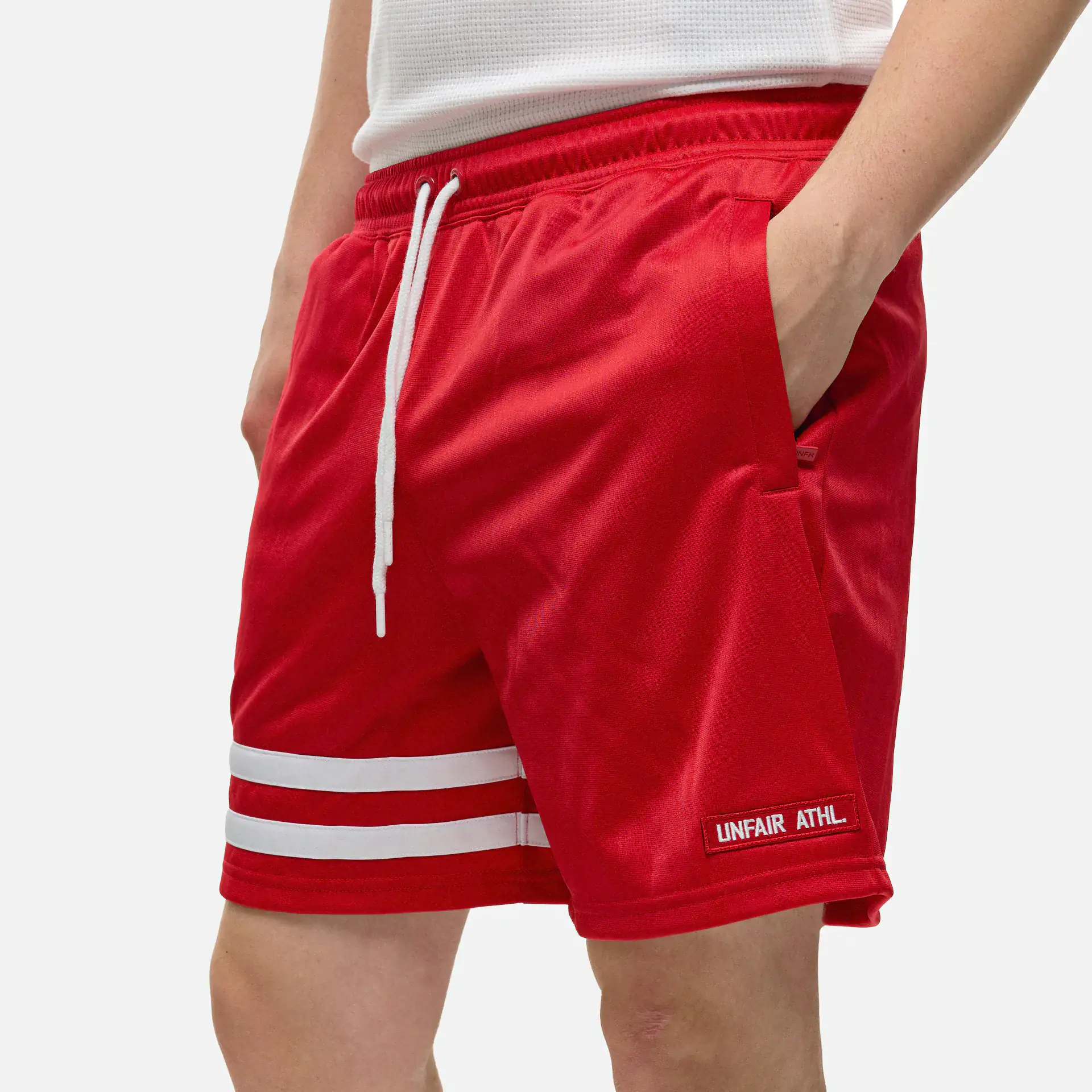 Unfair Athletics DMWU Athletics Shorts Red